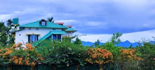 Side view of our homestay